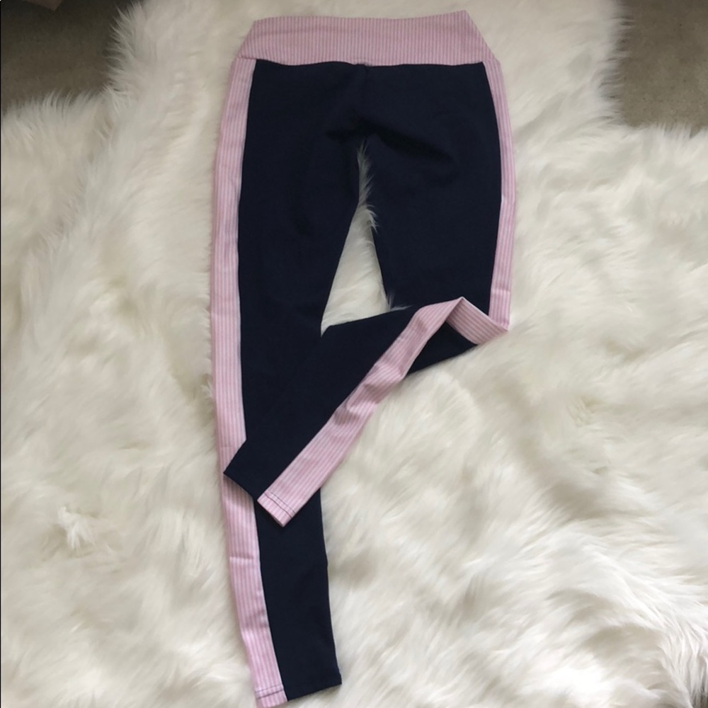 Navy and pink leggings - Picture 3 of 3